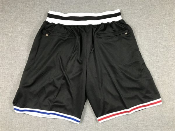 LA Clippers 2022-23 Black City Edition Shorts back