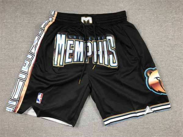 Memphis Grizzlies Black 2022-23 City Edition Swingman Shorts