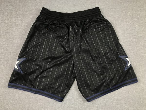 Orlando Magic 2022-23 Black City Edition Swingman Shorts back