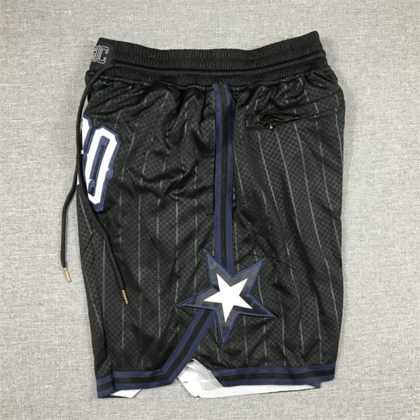 Orlando Magic 202223 Black City Edition Swingman Shorts side 2