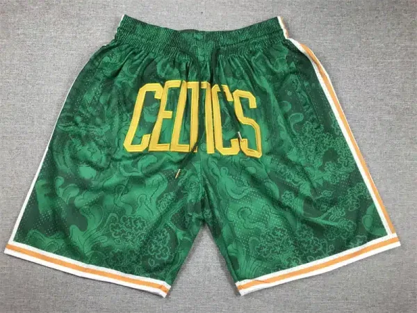 Boston Celtics Hardwood Classics Lunar New Year 2023 Green Shorts