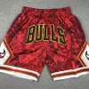 Chicago Bulls Hardwood Classics Lunar New Year 2023 Red Shorts