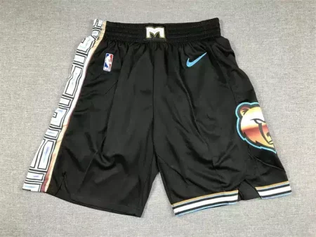 Memphis Grizzlies Black 2022-23 City Edition Swingman Shorts