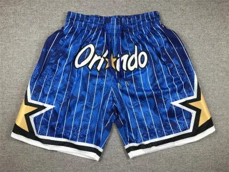 Orlando Magic Hardwood Classics Lunar New Year 2023 Blue Shorts