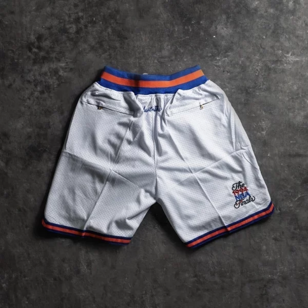 New York Knicks shorts White back