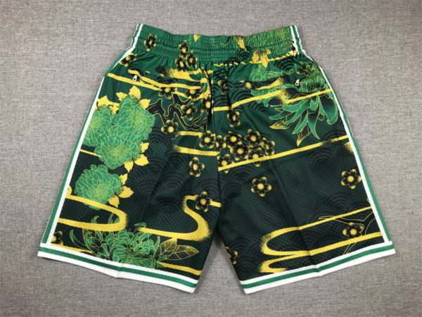 Boston Celtics Shorts Year of the Rabbit Edition