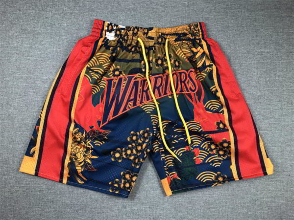 Golden State Warriors Shorts Year of the Rabbit Edition Navy