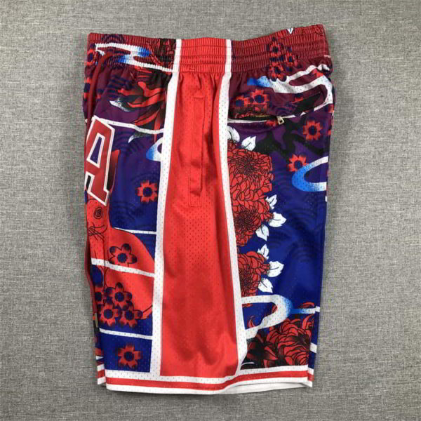 Philadelphia 76ers Shorts Year of the Rabbit Edition Red