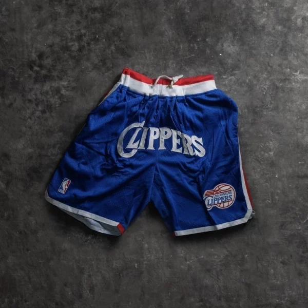 Los Angeles Clippers 1984-85 Blue Classics Basketball Shorts