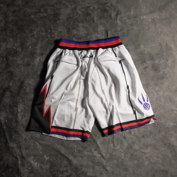 Toronto Raptors Shorts White back