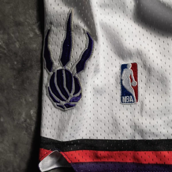 Toronto Raptors Shorts White logo1