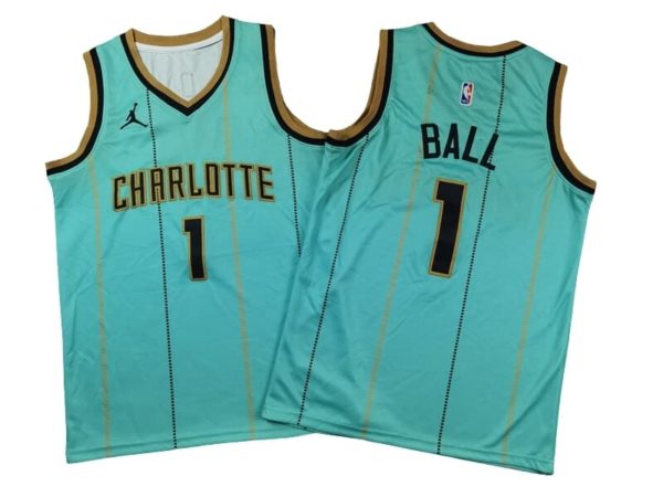 Charlotte Hornets City Edition Swingman Jersey 2024 - Teal - LaMelo Ball