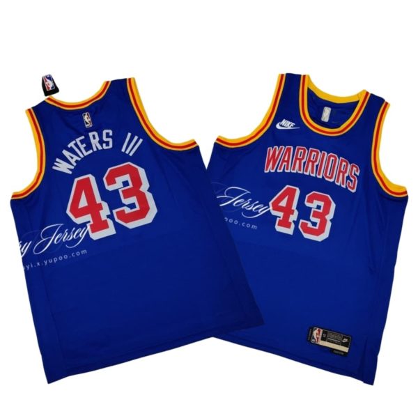 Lindy Waters III Royal Golden State Warriors Royal Classic Jersey