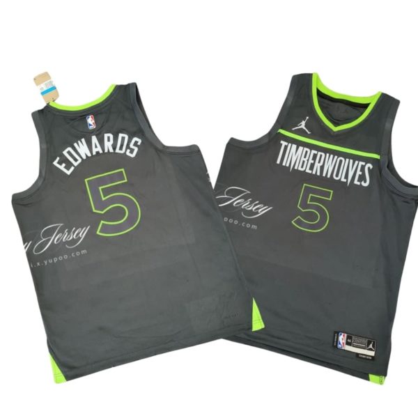 Minnesota Timberwolves Jordan Statement Edition Swingman Jersey - Gray - Anthony Edwards