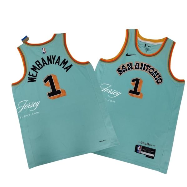 Victor Wembanyama San Antonio Spurs 2025 City Edition Jersey