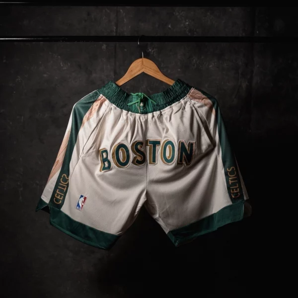 Boston Celtics City Edition 2023-24 White Shorts