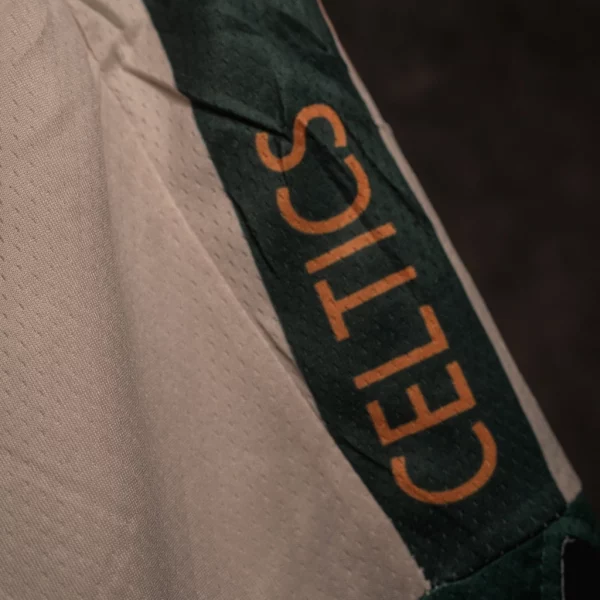 Boston Celtics City Edition 2023-24 White Shorts side