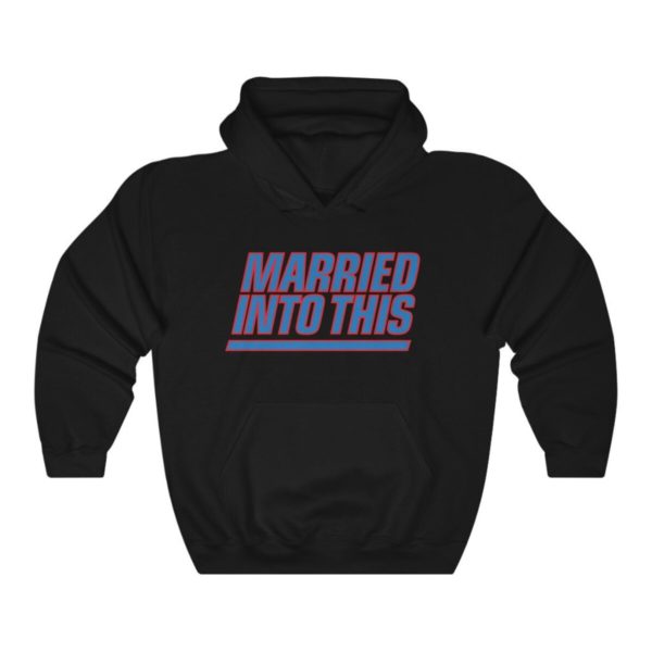 Giant Married Into This New York Football Hoodie For Tailgates Gameday Sporting Events - Image 2