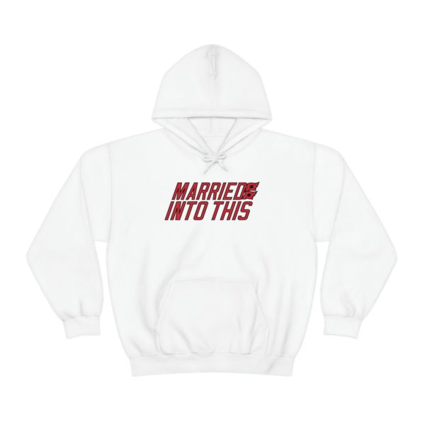 Hurricane Married Into This Carolina Hockey Hoodie For Tailgates Gameday Sporting Events - Image 4