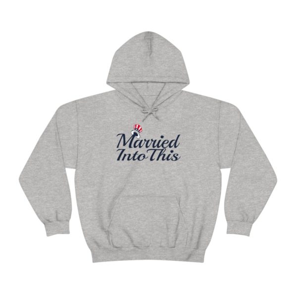 Yankee Married Into This New York Baseball Hoodie For Tailgates Gameday Sporting Events - Image 3