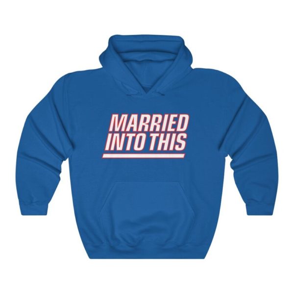 Giant Married Into This New York Football Hoodie For Tailgates Gameday Sporting Events