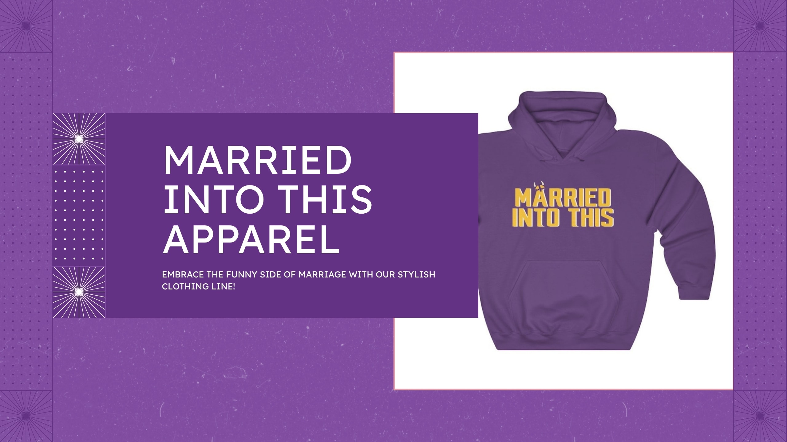 Just Don Shorts Store Banner - Married Into This Apparel