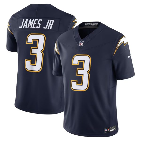 Derwin James Jr. 2025 Navy Alternate Super Chargers Limited Jersey Stitched