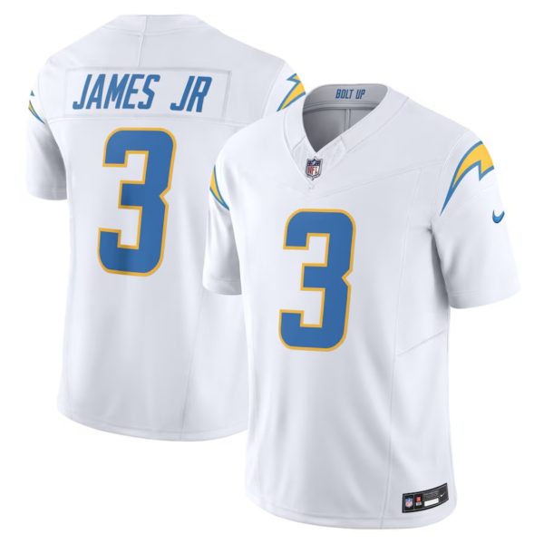 Derwin James Jr. 2025 White Limited Jersey Stitched
