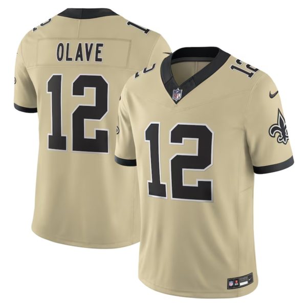 Chris Olave Gold Alternate Limited Jersey Stitched