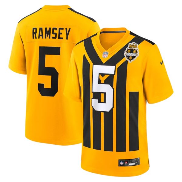 Jalen Ramsey Gold Alternate 1933 Throwback Jersey Stitched