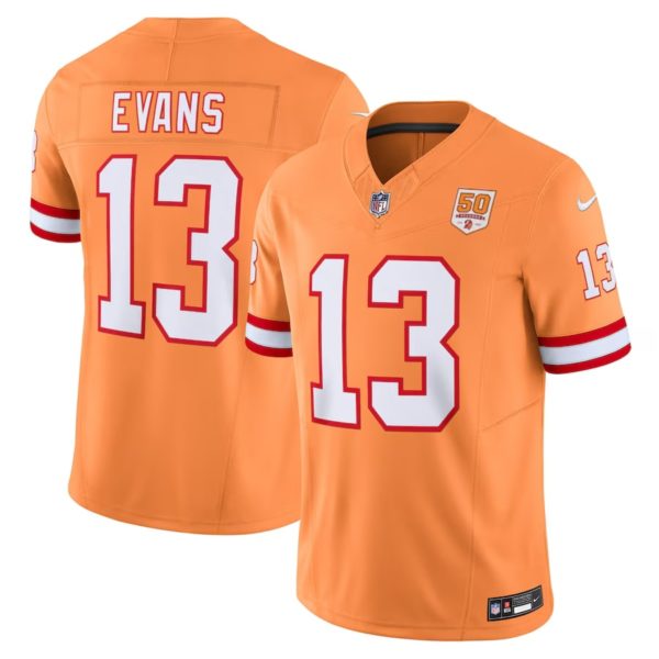 Mike Evans 2025 Orange Limited Jersey Stitched